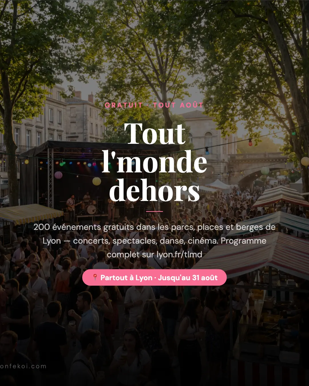 Visuel Tout l'monde dehors